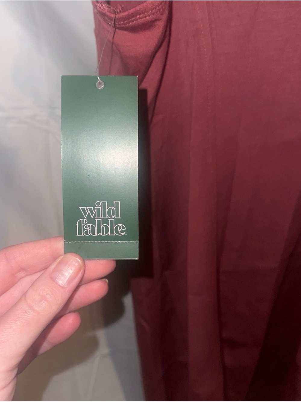 wild fable Rust-Red Sweetheart Mini Dress - Picture 5 of 5